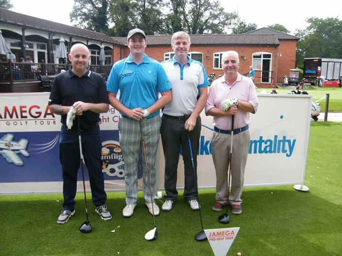 Steve King, Matt Mumford, Steve McKenzie & Roger Chequer Group Phoeo Jamega Pro Golf Tour