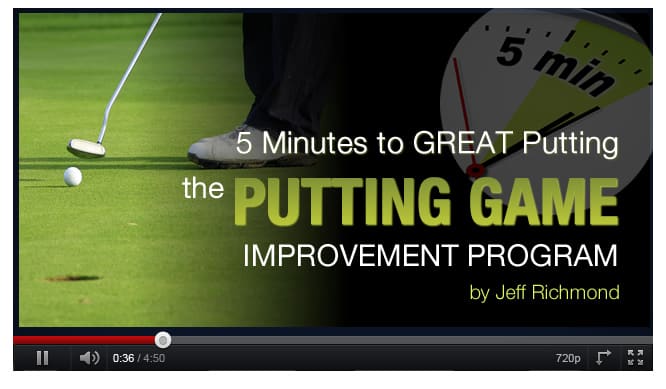 five minutes to great putting